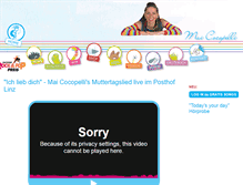 Tablet Screenshot of cocopelli.at